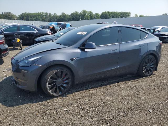 TESLA MODEL Y 2022 with VIN 7SAYGDEFXNF400288 - Photo from auction