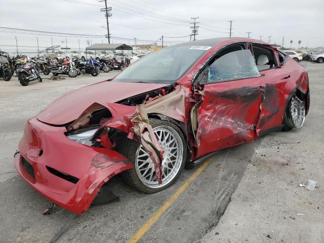TESLA MODEL Y 2023 with VIN 7SAYGAEE4PF920253 - Photo from auction