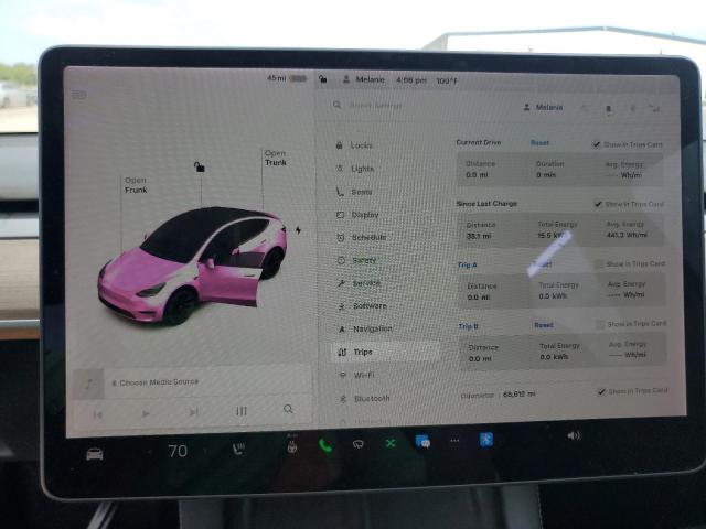 Photo 9 from auction – 2021 TESLA MODEL Y with VIN 5YJYGDEE5MF125125