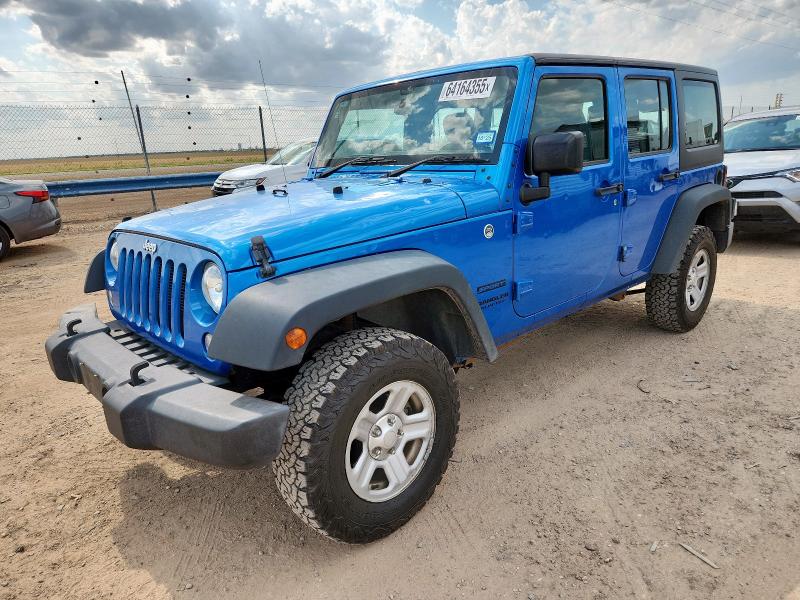JEEP WRANGLER U 2016 with VIN 1C4BJWKG0GL271460 - Photo from auction