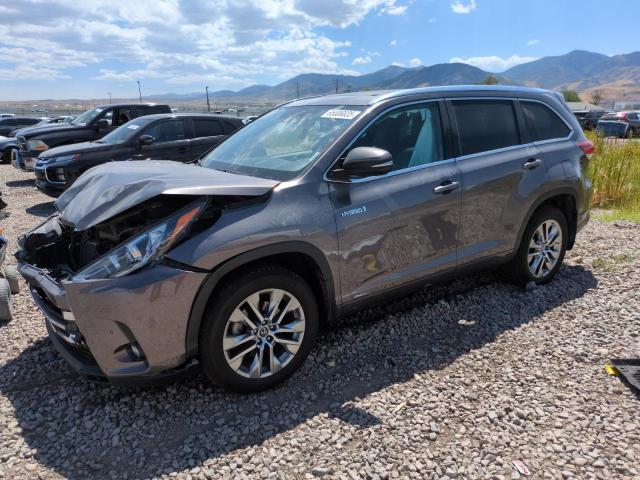 TOYOTA HIGHLANDER 2019 with VIN 5TDDGRFH3KS059106 - Photo from auction