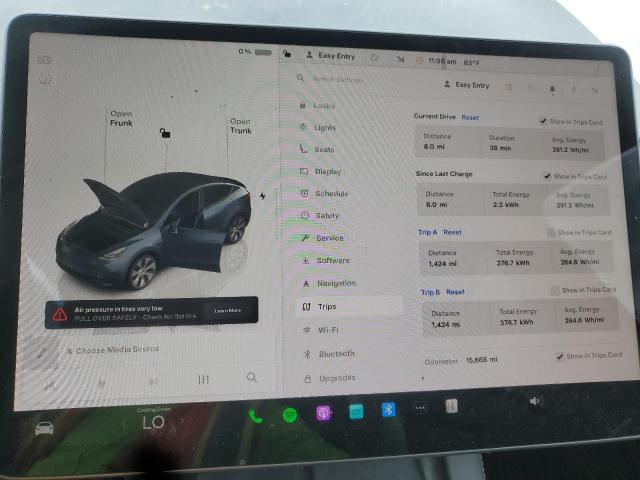 Photo 9 from auction – 2024 TESLA MODEL Y with VIN 7SAYGAEEXRF072902