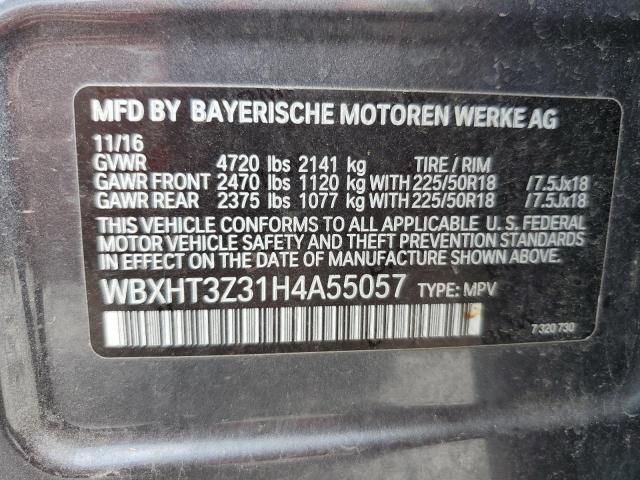 Photo 14 from auction – 2017 BMW X1 XDRIVE2 with VIN WBXHT3Z31H4A55057
