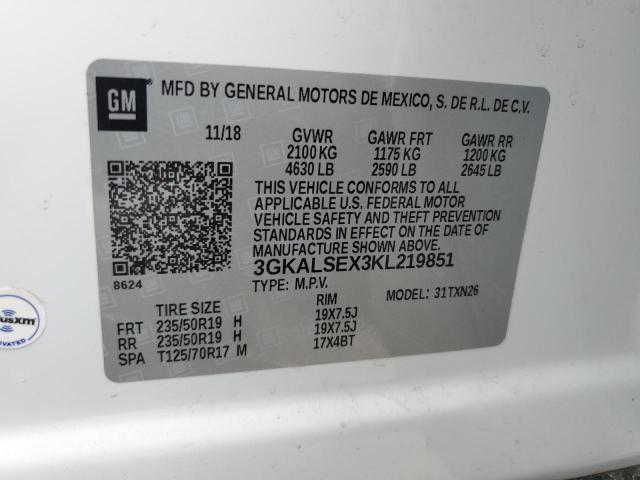 Photo 14 from auction – 2019 GMC TERRAIN DE with VIN 3GKALSEX3KL219851