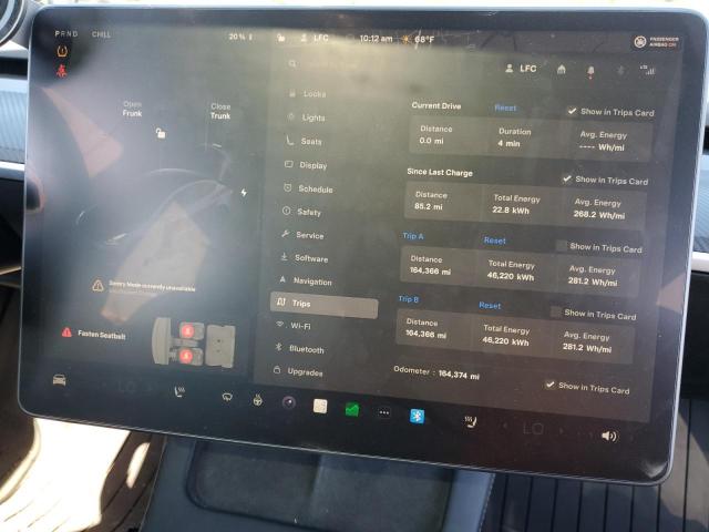 Photo 9 from auction – 2022 TESLA MODEL 3 with VIN 5YJ3E1EC5NF266825