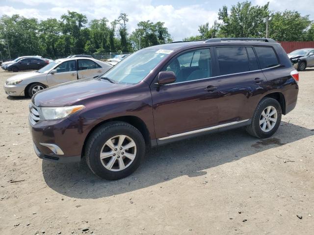 TOYOTA HIGHLANDER 2013 with VIN 5TDZK3EH2DS141396 - Photo from auction