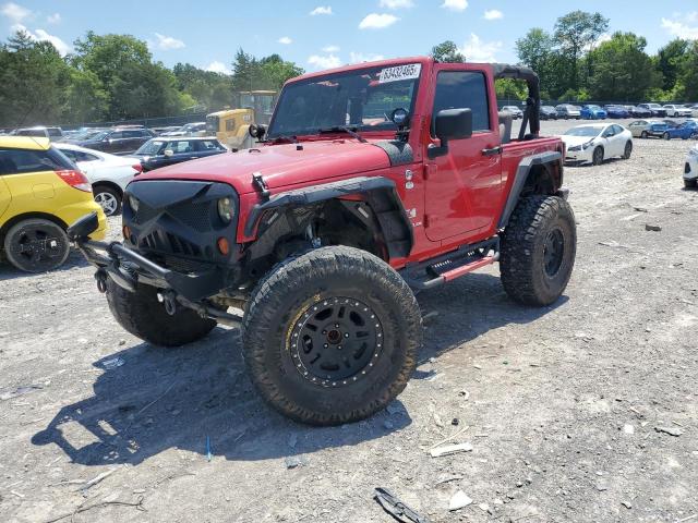 JEEP WRANGLER X 2008 with VIN 1J4FA24138L555258 - Photo from auction