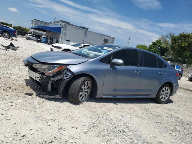 TOYOTA COROLLA LE 2021 with VIN JTDEPMAE3MJ189858 - Photo from auction