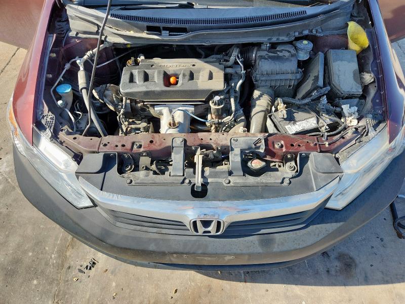 Photo 11 from auction – 2012 HONDA CIVIC LX with VIN 2HGFB2F51CH596448