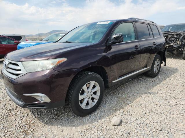 TOYOTA HIGHLANDER 2013 with VIN 5TDBK3EH7DS193642 - Photo from auction