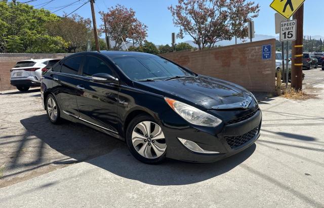 HYUNDAI SONATA HYB 2015 with VIN KMHEC4A41FA130406 - Photo from auction