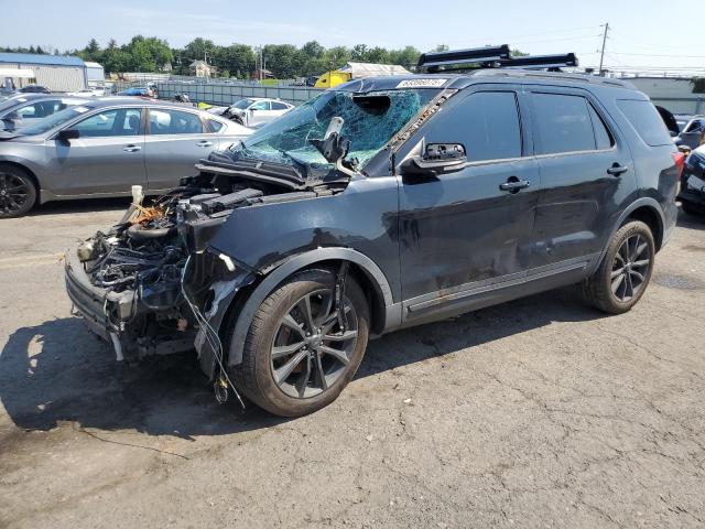 FORD EXPLORER X 2018 with VIN 1FM5K8D85JGC79383 - Photo from auction