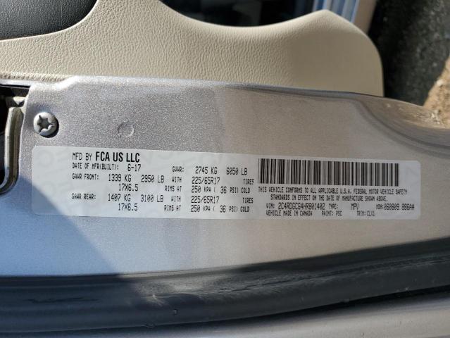 Photo 14 from auction – 2017 DODGE GRAND CARA with VIN 2C4RDGCG4HR801402