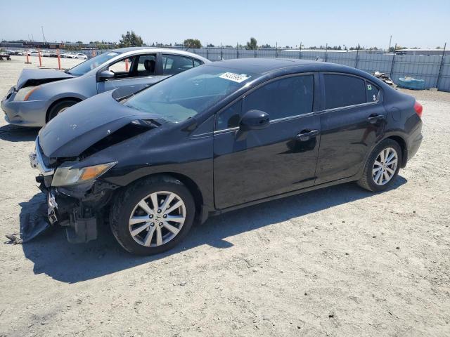 HONDA CIVIC EXL 2012 with VIN 19XFB2F90CE347927 - Photo from auction