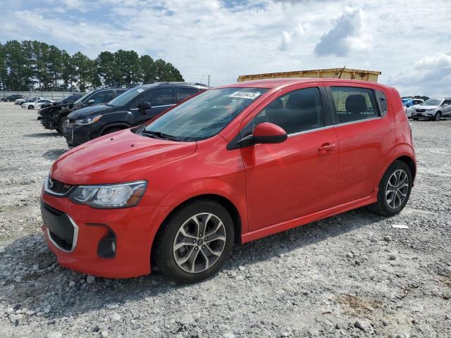 CHEVROLET SONIC LT 2019 with VIN 1G1JD6SB5K4131732 - Photo from auction