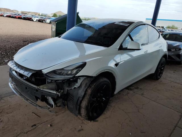 TESLA MODEL Y 2021 with VIN 5YJYGDEE9MF153395 - Photo from auction