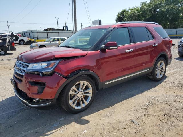 FORD EXPLORER L 2018 with VIN 1FM5K8F88JGC39702 - Photo from auction