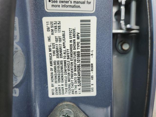 Photo 14 from auction – 2011 HONDA CR-V EX with VIN 5J6RE4H50BL101969