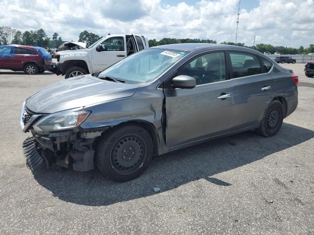 NISSAN SENTRA S 2017 with VIN 3N1AB7AP6HL715210 - Photo from auction