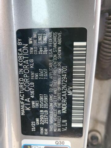 Photo 14 from auction – 2022 KIA SELTOS EX with VIN KNDERCAA2N7294701