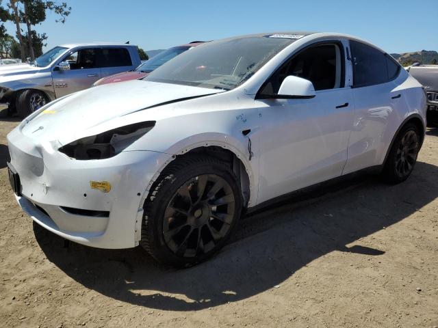 TESLA MODEL Y 2020 with VIN 5YJYGDEE5LF029686 - Photo from auction