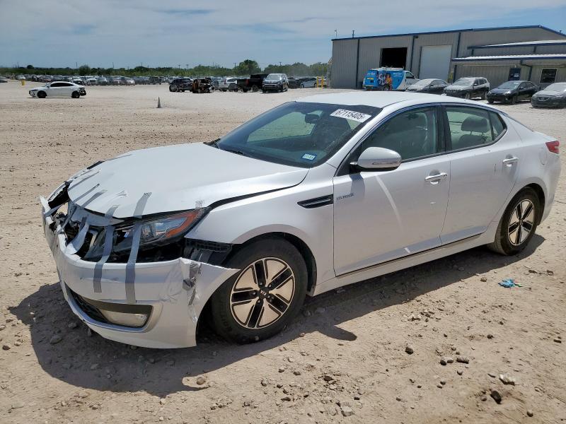 KIA OPTIMA HYB 2013 with VIN KNAGM4AD5D5061832 - Photo from auction