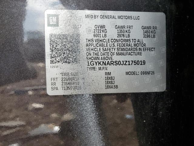 Photo 14 from auction – 2018 CADILLAC XT5 with VIN 1GYKNARS0JZ175019