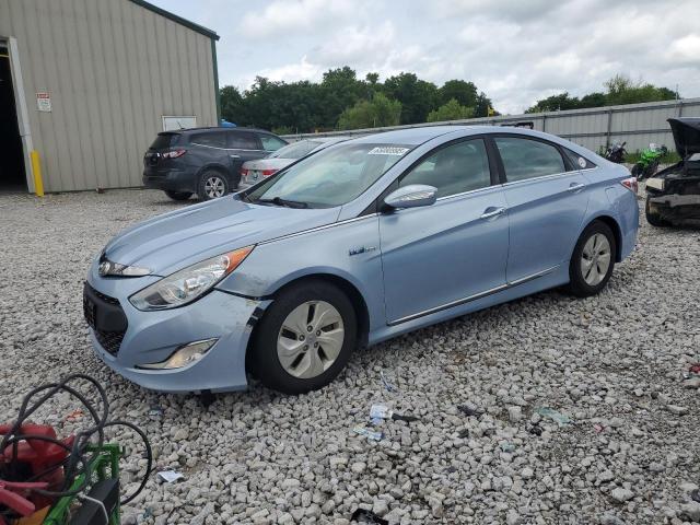 HYUNDAI SONATA HYB 2013 with VIN KMHEC4A48DA076468 - Photo from auction