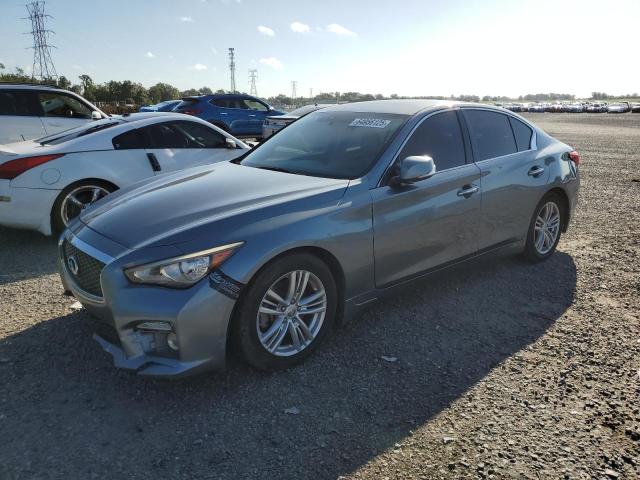 INFINITI Q50 BASE 2014 with VIN JN1BV7AP2EM691288 - Photo from auction
