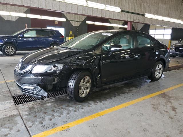 HONDA CIVIC LX 2015 with VIN 19XFB2F5XFE120102 - Photo from auction