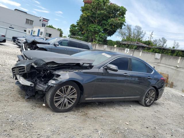 GENESIS G80 BASE 2018 with VIN KMHGN4JE9JU279990 - Photo from auction