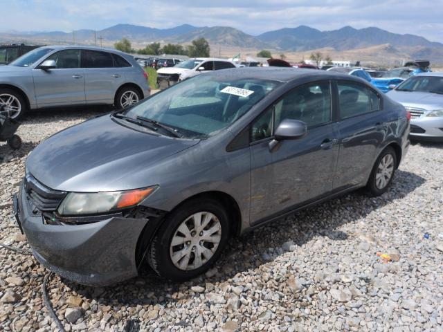HONDA CIVIC LX 2012 with VIN 19XFB2F56CE389970 - Photo from auction