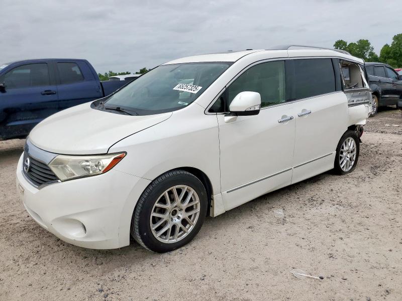 NISSAN QUEST S 2012 with VIN JN8AE2KP9C9046443 - Photo from auction