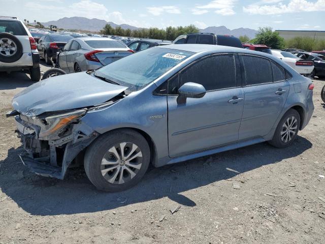 TOYOTA COROLLA LE 2021 with VIN JTDEAMDE0MJ004632 - Photo from auction