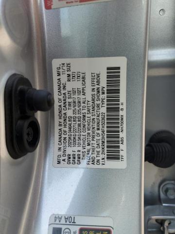 Photo 14 from auction – 2015 HONDA CR-V EX with VIN 2HKRM3H54FH503622