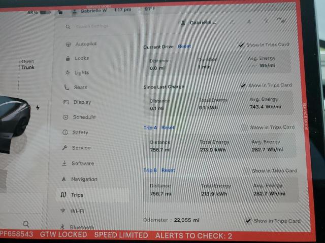 Photo 9 from auction – 2023 TESLA MODEL 3 with VIN 5YJ3E1EA3PF658543