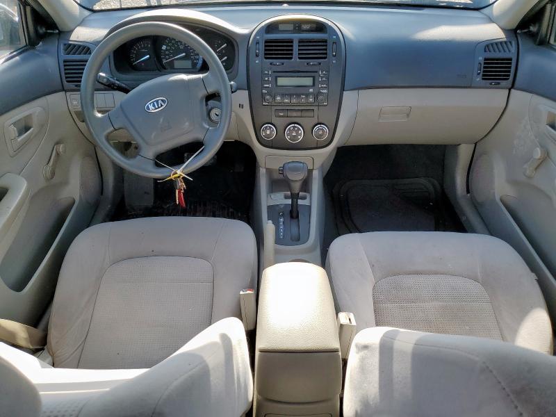 Photo 8 from auction – 2009 KIA SPECTRA EX with VIN KNAFE222595602637