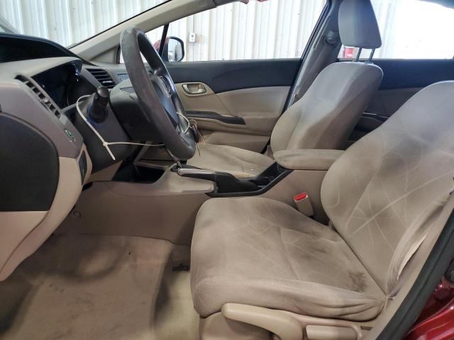 Photo 7 from auction – 2012 HONDA CIVIC LX with VIN 19XFB2F51CE032728