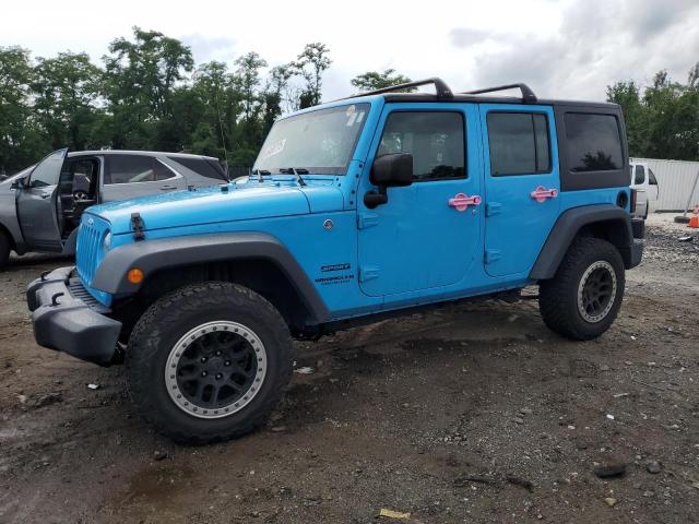 JEEP WRANGLER U 2017 with VIN 1C4BJWDG1HL751585 - Photo from auction