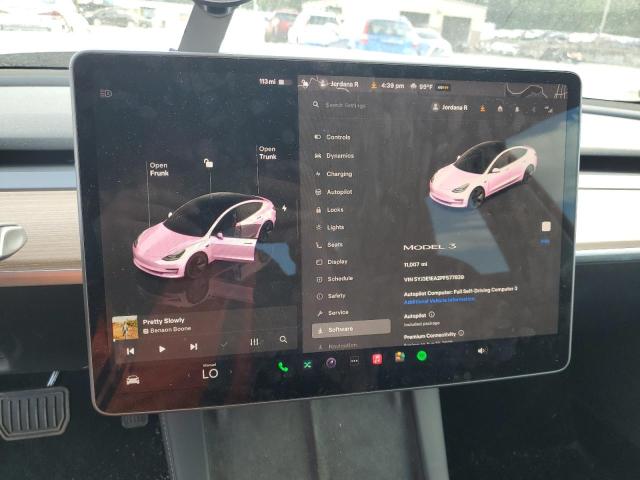 Photo 9 from auction – 2023 TESLA MODEL 3 with VIN 5YJ3E1EA2PF577839