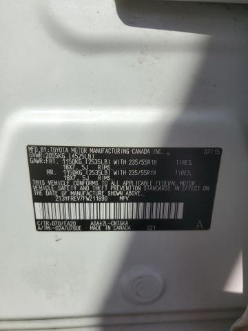Photo 14 from auction – 2015 TOYOTA RAV4 LIMITED with VIN 2T3YFREV7FW211890