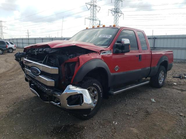 FORD F250 SUPER 2011 with VIN 1FT7X2BT5BEB87190 - Photo from auction