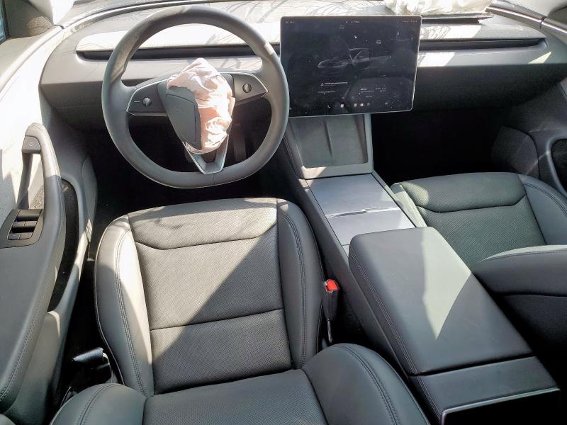 Photo 8 from auction – 2025 TESLA MODEL 3 with VIN 5YJ3E1EA5SF989293