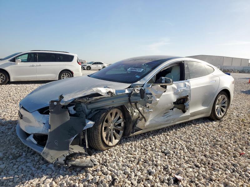 TESLA MODEL S 2017 with VIN 5YJSA1E28HF200952 - Photo from auction
