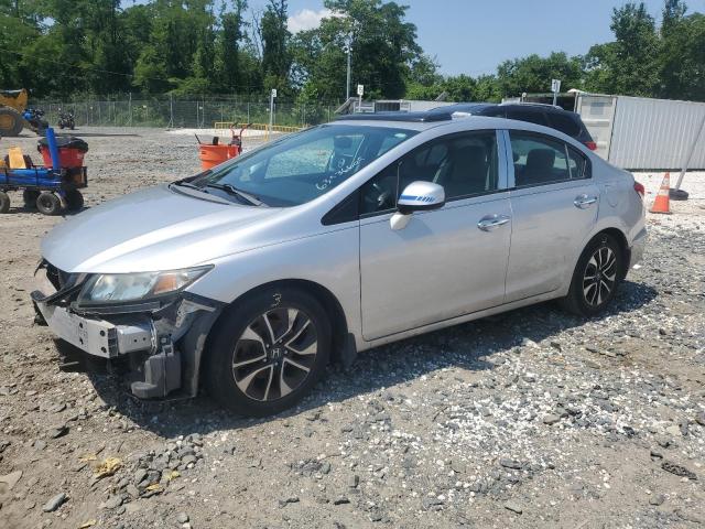 Photo 1 from auction – 2013 HONDA CIVIC EXL with VIN 19XFB2F9XDE051587