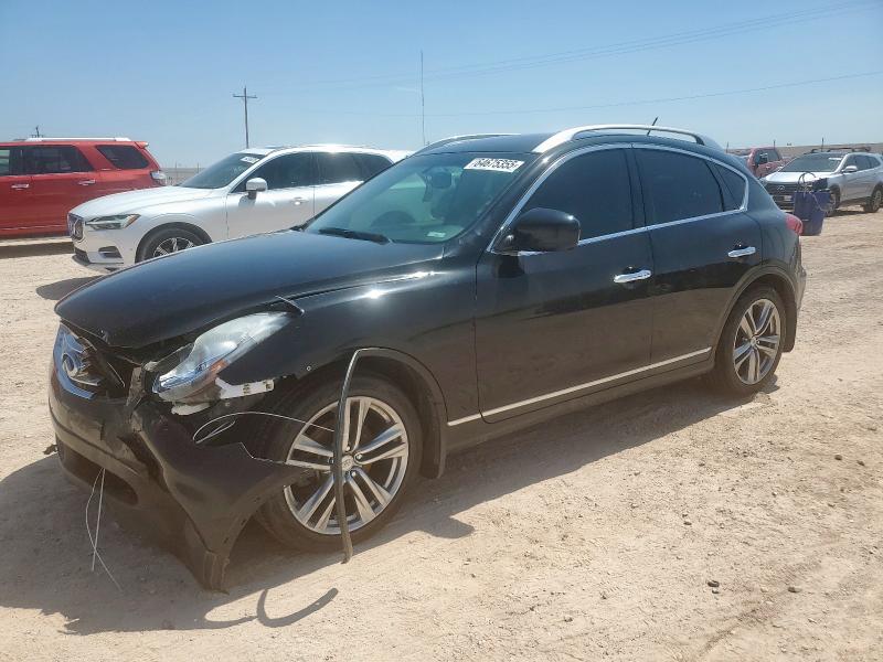 INFINITI EX35 BASE 2012 with VIN JN1AJ0HR2CM453301 - Photo from auction