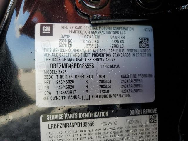 Photo 14 from auction – 2023 BUICK ENVISION P with VIN LRBFZMR46PD185556