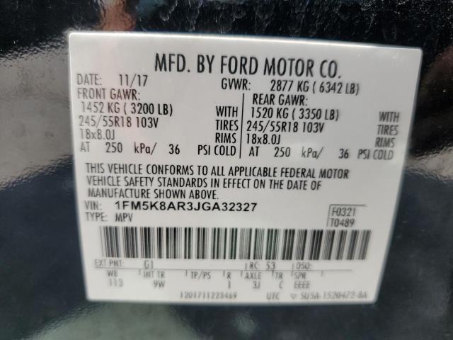 Photo 14 from auction – 2018 FORD EXPLORER P with VIN 1FM5K8AR3JGA32327
