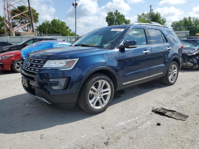 FORD EXPLORER L 2017 with VIN 1FM5K8FH9HGB51297 - Photo from auction