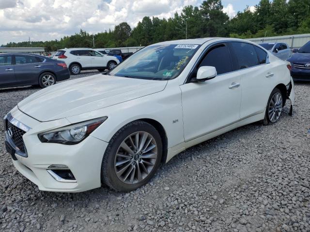 INFINITI Q50 LUXE 2018 with VIN JN1EV7AR0JM438768 - Photo from auction